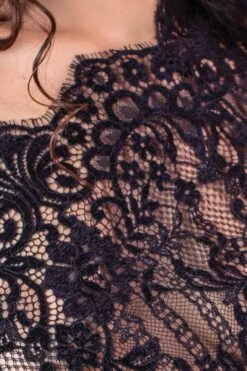 Marjolaine - Nadja Lace Babydoll - Black -Exquisites Dessous-Geschäft MARJOLAINE NADJA 5NAD0101 BLACK 2 1280x1280