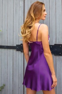 Marjolaine - Silk Negligee - 4NIN0101-9174 -Exquisites Dessous-Geschäft MARJOLAINE NINA 4NIN0101 VIOLET NATURAL 7 1280x1280
