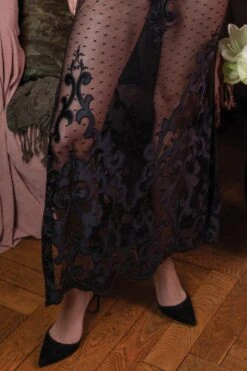 Marjolaine - Noor Slip Dress - Black -Exquisites Dessous-Geschäft MARJOLAINE NOOR 6NOO3001 BLACK 6 1280x1280