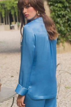 Marjolaine - Silk Pajama Set - Cobalt 15 Marjolaine - Silk Pajama Set - Cobalt -Exquisites Dessous-Geschäft MARJOLAINE PYJAMA 4MES5501 COBALT 7MWN36wOjVmmdZ 1280x1280