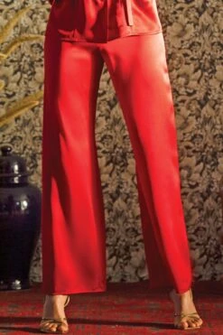 Marjolaine - Soie Unie Silk Pajama Set - Red -Exquisites Dessous-Geschäft MARJOLAINE SOIE UNIE PYJAMA RED 2Me1uRYY4gdgqj 1280x1280