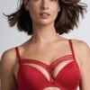 Marlies Dekkers - Dame De Paris Push Up Bra - Red -Exquisites Dessous-Geschäft MARLIES DEKKERS 18141 Dame de Paris Rot Red Push up BH Bra 1 1280x1280