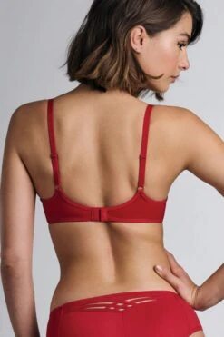 Marlies Dekkers - Dame De Paris Push Up Bra - Red -Exquisites Dessous-Geschäft MARLIES DEKKERS 18141 Dame de Paris Rot Red Push up BH Bra 5 1280x1280