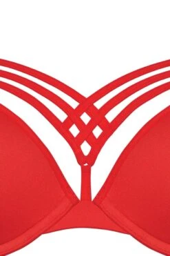 Marlies Dekkers - Dame De Paris Push Up Bra - Red -Exquisites Dessous-Geschäft MARLIES DEKKERS 18141 Dame de Paris Rot Red Push up BH Bra 9 1280x1280