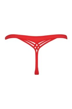 Marlies Dekkers - Dame De Paris Thong - Red -Exquisites Dessous-Geschäft MARLIES DEKKERS 18142 Dame de Paris Red Rot 2cm String Thong 6 1280x1280