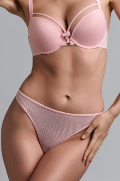 Marlies Dekkers - Space Odyssey Thong - Blush Pink 11 Marlies Dekkers - Space Odyssey Thong - Blush Pink -Exquisites Dessous-Geschäft MARLIES DEKKERS 36262 Space Odyssey Blush Pink 4cm String Thong 4 1280x1280