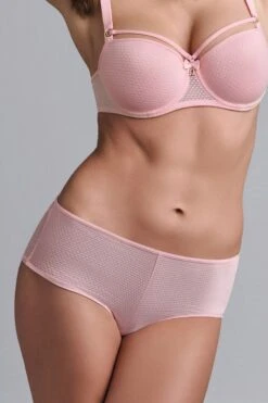 Marlies Dekkers - Space Odyssey Brazilian Shorts - Blush Pink -Exquisites Dessous-Geschäft MARLIES DEKKERS 36263 Space Odyssey Blush Pink Brazilian Shorty 4 1280x1280