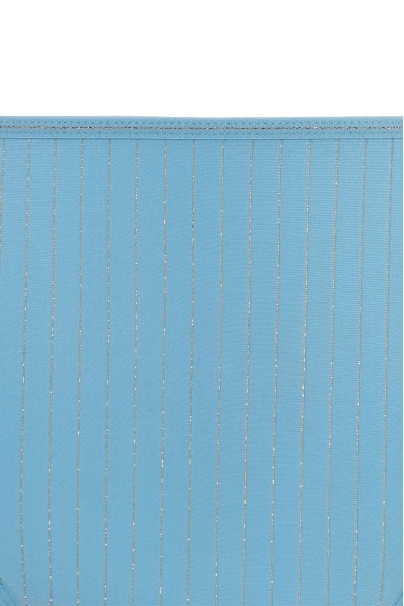 Marlies Dekkers - Gloria Brazilian Butterfly Brief - Airy Blue Gold Pinstripe 9 Marlies Dekkers - Gloria Brazilian Butterfly Brief - Airy Blue Gold Pinstripe – Bild 7