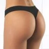 Cotton Club Basics - Thong Melita - Black -Exquisites Dessous-Geschäft MELITA BLACK 3 1280x1280