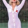 Maison Catanzaro - Neige Nurse Robe - White -Exquisites Dessous-Geschäft Maison Catanzaro Neige Robe 6 1280x1280