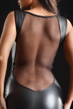 Maison Catanzaro - Prune Robe Leatherette - Black -Exquisites Dessous-Geschäft PATRICE CATANZARO PRUNE ROBE BLACK 8 1280x1280