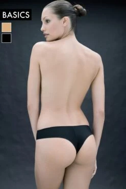 Ritratti Basics - Brazilian Panties - Nude -Exquisites Dessous-Geschäft RITRATTI MILANO BASICS BRASILIANA SLIP 14521 SCHWARZ 1 1280x1280