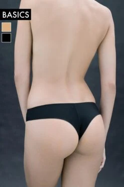 Ritratti Basics - Brazilian Panties - Nude -Exquisites Dessous-Geschäft RITRATTI MILANO BASICS BRASILIANA SLIP 14521 SCHWARZ 2 1280x1280