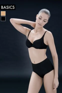 Ritratti Basics - High Waist Brief - Black -Exquisites Dessous-Geschäft RITRATTI MILANO BASICS SLIP ALTO 14522 SCHWARZ 1GpIDcLzJZEn9b 1280x1280