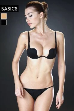 Ritratti Basics - Star Cup Bra - Nude -Exquisites Dessous-Geschäft RITRATTI MILANO BASICS STAR CUP BH SCHWARZ 5 1280x1280