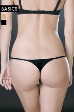 Ritratti Basics - Thong - Nude -Exquisites Dessous-Geschäft RITRATTI MILANO BASICS THONG SCHWARZ 3iee7PyAfiEDap 1280x1280