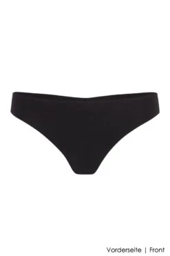 Ritratti Basics - Laser Cut Thong - Black -Exquisites Dessous-Geschäft RITRATTI MILANO LASER CUT BIKINI BLACK 1 1280x1280