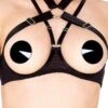 Bordelle Lingerie - Acrylic Glossy Nipplets - Black -Exquisites Dessous-Geschäft bordelle acrylic nipplets black 3 6190 1280x1280
