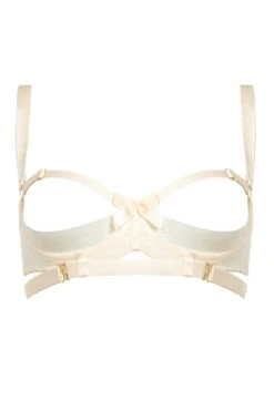 Bordelle Lingerie - Gia Shelf Bra - Cream -Exquisites Dessous-Geschäft bordelle gia shelf bra sigb02cr 5 3552 1280x1280