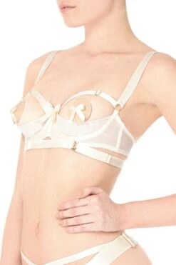 Bordelle Lingerie - Gia Shelf Bra - Cream -Exquisites Dessous-Geschäft bordelle gia shelf bra sigb02cr 7 3552 1280x1280