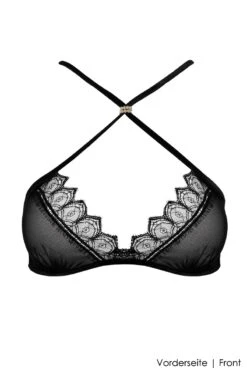 Bracli - Kyoto Triangle Bra - Black -Exquisites Dessous-Geschäft bracli kyoto bra 1831 black 6 5379 1280x1280