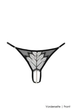 Bracli - Kyoto Pearl Thong - Black 11 Bracli - Kyoto Pearl Thong - Black -Exquisites Dessous-Geschäft bracli kyoto g string 1811 black 5 5370 1280x1280