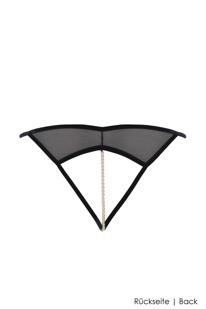 Bracli - Kyoto Pearl Thong - Black 7 Bracli - Kyoto Pearl Thong - Black – Bild 5