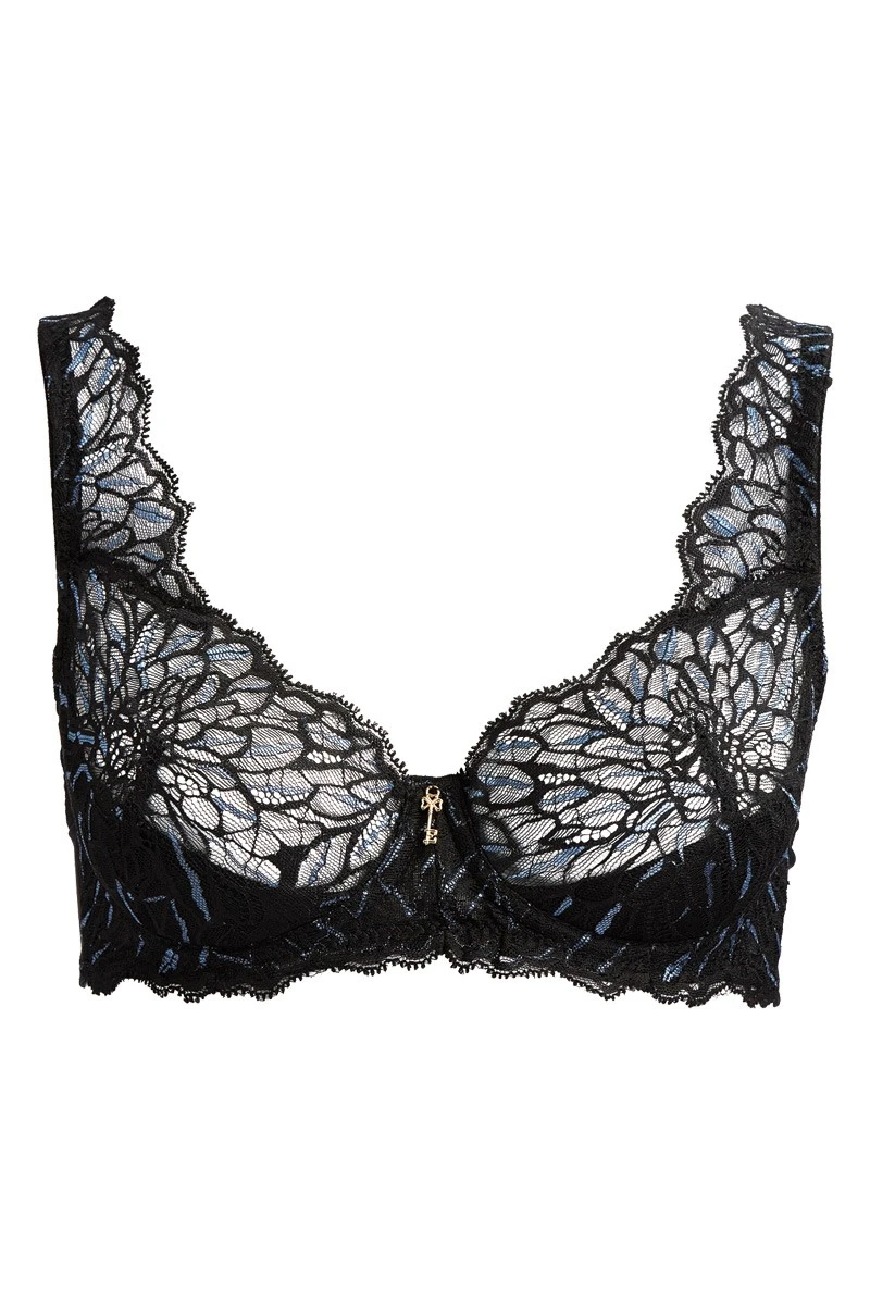 Escora - Esther Triangle Bra - Black/Blue 8 Escora - Esther Triangle Bra - Black/Blue – Bild 6