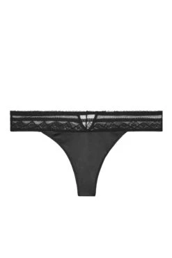 Heidi Klum Intimates - Thong - Foxglove Black