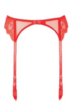 L Agent By AP - Vanesa Garter Belt - Red -Exquisites Dessous-Geschäft l agent by ap lusina l170 garterbelt rot 5 4237 1280x1280