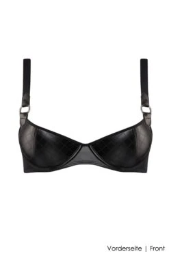 Marlies Dekkers - Femme Fatale Demi Cup - Black -Exquisites Dessous-Geschäft marlies dekkers femme fatale padded demi bh 18407 schwarz 5 4516 1280x1280