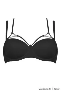 Marlies Dekkers - Triangle Balcony Bra - Black -Exquisites Dessous-Geschäft marlies dekkers triangle balconette bh schwarz 5 4578 1280x1280