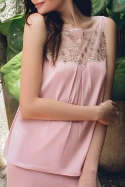 Ritratti - Bouquet Pajama Set - Rose -Exquisites Dessous-Geschäft ritratti milano serie bouquet pyjamas rose 2 4317 1280x1280